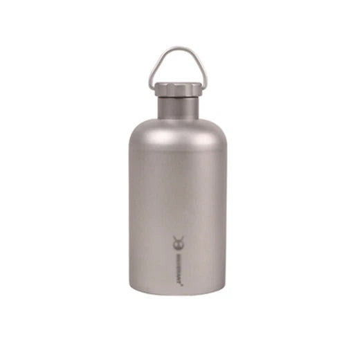 Travel Titanium kettle Water bottle Flagon Water cup Wine Cup 400ML 600ML 07FC0E-D4 - KOEEK