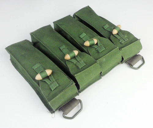 2PCS Surplus Chinese Military Type 79 Ammo Pouch Tokalev Mag Ammo Pouch Pocket 07FC0E-D4 - KOEEK