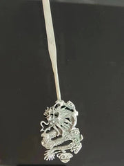 Collection Old Chinese Tibet Silver Hand-made Dragon Hairpin Hair Decoration 07FC0E-D4 - KOEEK