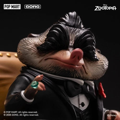 GONG Zootopia MR.BIG Kiss The Ring Cartoon Action Figure Model Toy GONG - KOEEK
