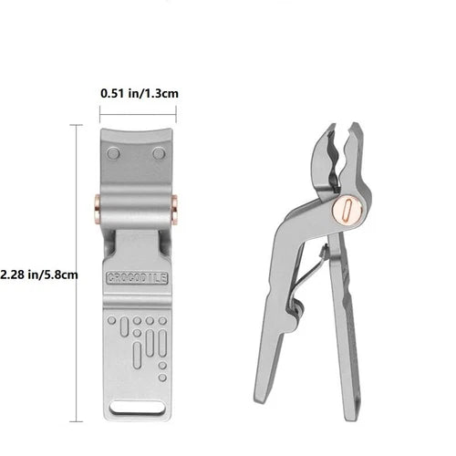 Hot Stainless Steel Nail Clipper EDC Large Opening Splash Proof Nail Care Tools 07FC0E-D4 - KOEEK