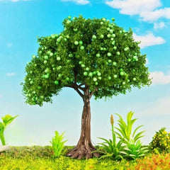 10cm Model Tree Succulent Mini Landscape Decor Simulation Plastic Fruit Tree 07FC0E-D4 - KOEEK