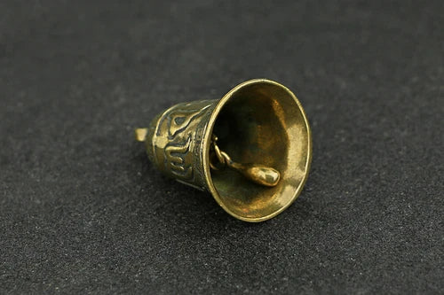 Solid Brass small bell Figurine Statue Home Ornament Figurines Collectibles 07FC0E-D4 - KOEEK
