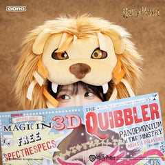 GONG Harry Potter Luna Lovegood Lion Head Hat Plush Accessory 07FC0E-D4 - KOEEK