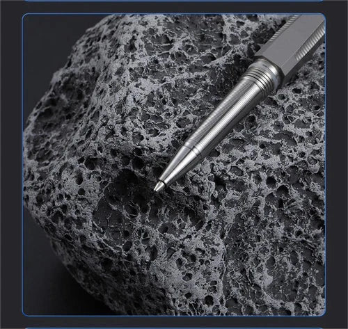 Titanium Ballpoint Pen Multifunctional EDC Pocket Pen Office Business Writing 07FC0E-D4 - KOEEK
