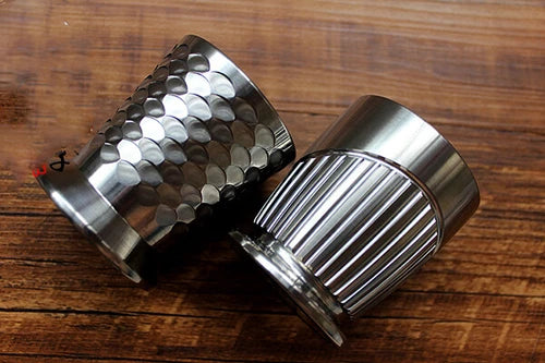 Pure Titanium Drink Water Coffee Beer Tea Cup Mug Tumbler Drink Cup 07FC0E-D4 - KOEEK