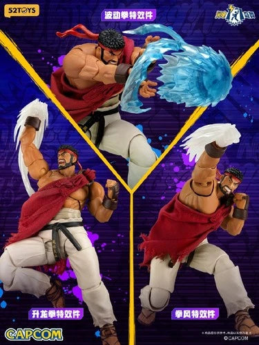 IN STOCK 52Toys 1/12 Street Fighter 6 Chun Li Ryu Action Figure Model Toys 07FC0E-D4 - KOEEK