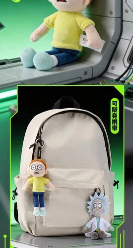 ！ HUGKIS Rick and Morty Long Legs Plush Keychain Cartoon Bag Charm Doll Gift 07FC0E-D4 - KOEEK