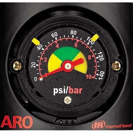 ARO 104493 Pressure Gauge 0-160 PSI, 1-1/2 Inch Diameter