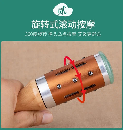 Portable Moxibustion Box Household Beauty Tool Facial Moxibustion Sticks 07FC0E-D4 - KOEEK