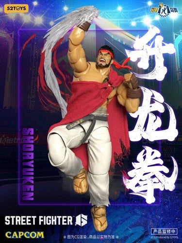 IN STOCK 52Toys 1/12 Street Fighter 6 Chun Li Ryu Action Figure Model Toys 07FC0E-D4 - KOEEK