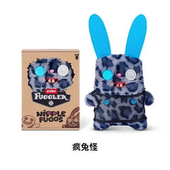 Official Fuggler Nipple Fuggs Series 22cm Plush Toy Crazy Rabbit Monster FUGGLER - KOEEK
