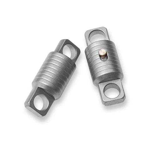 EDC 360 Degree Rotation Titanium Alloy Gimbal Keychain w Key Ring Car Keychains 07FC0E-D4 - KOEEK