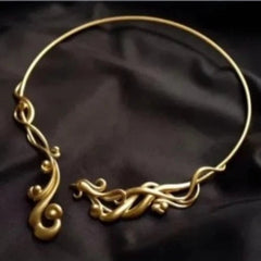 Chinese Style Fashion Choker Vintage Necklace Traditional Collarbone Chain 07FC0E-D4 - KOEEK