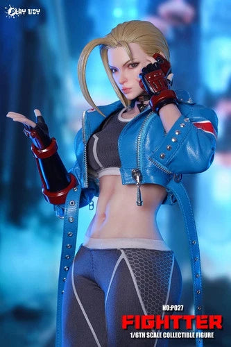 PLAY TOY P027 1/6 The Fighter 6 Girl Cammy Female Action Figure Model In Stock PLAY_TOY - KOEEK