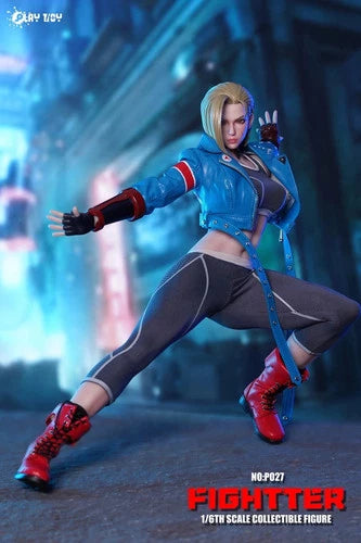 PLAY TOY P027 1/6 The Fighter 6 Girl Cammy Female Action Figure Model In Stock PLAY_TOY - KOEEK