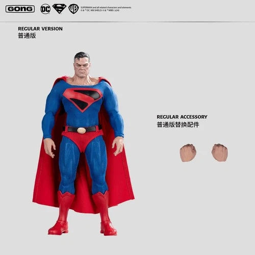 in Stock GONG 1/12 Kingdom Come Superman 6" Male Action Figure Standard Ver. GONG - KOEEK