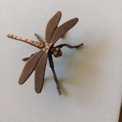Dragonfly Tea Pet Figurine Insect Tea Set Decor Chinese Style 2PC Ornament 07FC0E-D4 - KOEEK