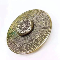 Autism ADHD Fidget Spinner Hand Spinner 12 Zodiac Metal Stress Relief Toy Gift 07FC0E-D4 - KOEEK
