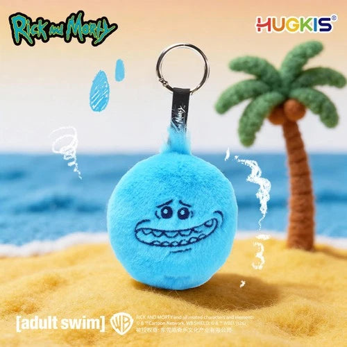 HUGKIS Rick and Morty Monochrome Universe Plush Keychain Bag Charm Doll Gift 07FC0E-D4 - KOEEK