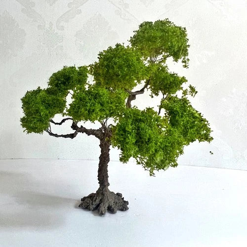 15cm Wire Scene Tree Decoration Mesh Model Tree Mini Landscape With Base 07FC0E-D4 - KOEEK