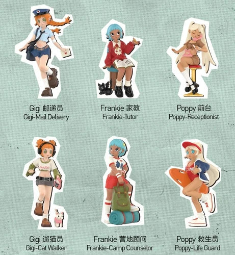 Peach Riot Rush Hour Series Confirmed Blind Box Figure Toy Gift HOT!! 07FC0E-D4 - KOEEK