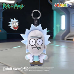 HUGKIS Official Rick and Morty Plush Keychain Bag Charm Rick Doll Cute Gift Toy 07FC0E-D4 - KOEEK