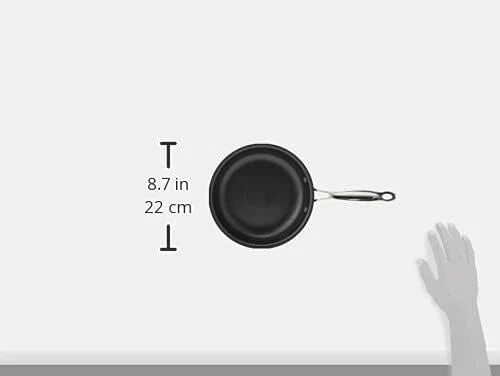 Chef's Classic 8-Inch Open Skillet Nonstick-Hard-Anodized 07FC0E-D4 - KOEEK