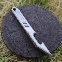 CNC TC4 Pry Bar Crowbar EDC Bottle Opener Cutter Pocket Outdoor Multi Tools 07FC0E-D4 - KOEEK