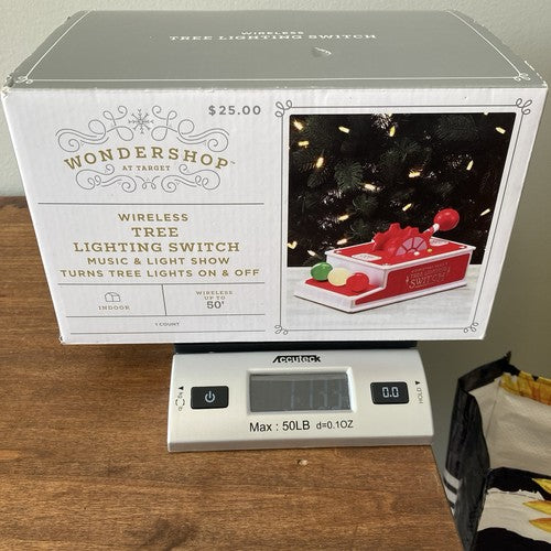 Wondershop Christmas Magic Wireless Tree Lighting Switch Music & Light Show/ WONDERSHOP - KOEEK