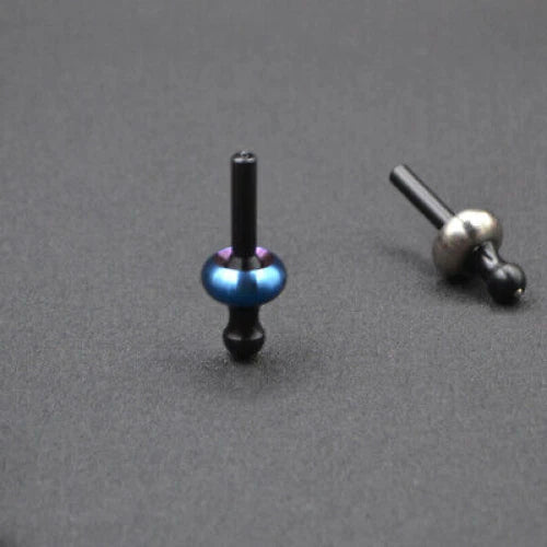 EDC Titanium Alloy Mushroom Hand Twist Spinning Tops Fingertip Hand Spinner Toy 07FC0E-D4 - KOEEK