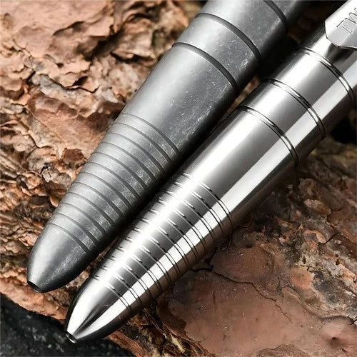 Titanium Ballpoint Pen Bolt Action Office Signature Writing Pocket EDC Gifts 07FC0E-D4 - KOEEK