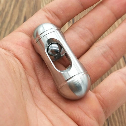 Stainless Steel Metal Decompression Toy EDC Carry Boring Toys Play Tool 07FC0E-D4 - KOEEK