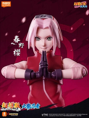 Blokees Naruto Haruno Sakura Champion Class version Model Kits Assembly Figure BLOKEES - KOEEK