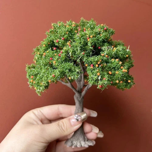 Miniature Fruit Tree Model Wire Trunk Landscape Diorama Scenery Craft Material 07FC0E-D4 - KOEEK