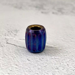 Titanium Knife Bead Parachute Cord Pendant Lanyard EDC Bead Necklace Zipper Head 07FC0E-D4 - KOEEK