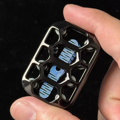 Unique Hollowed-out Design Zinc Alloy Fidget Slider EDC Fidget Toy Office Gadget 07FC0E-D4 - KOEEK