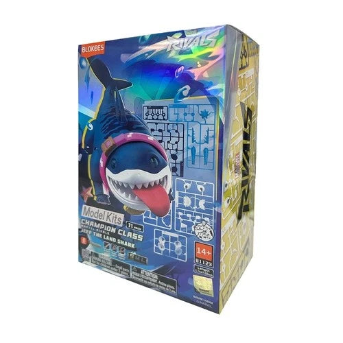 Official blokees CHAMPION CLASS Marvel Rivals The Land Shark Jeff BLOKEES - KOEEK