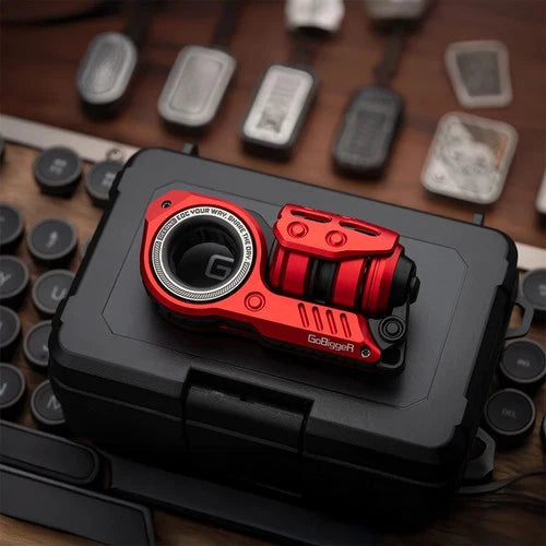 EDC Aluminum alloy Quick Silver Aurora Push Slider Multi-functional Toys Gifts 07FC0E-D4 - KOEEK