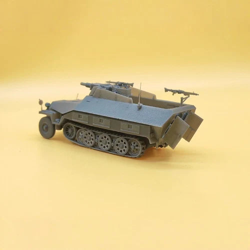 3D Printing 1/72German sd.kfz.251 semi-tracked armored vehicle Model Unpainted 07FC0E-D4 - KOEEK