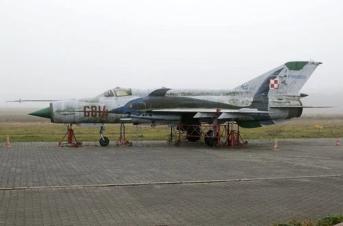 1/144 MIG-21 MF Polish Air Force Fishbed 6814 Fighter Markings Water Slide Decal 07FC0E-D4 - KOEEK