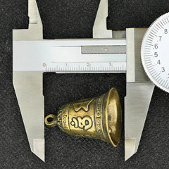 Solid Brass small bell Figurine Statue Home Ornament Figurines Collectibles 07FC0E-D4 - KOEEK