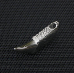 Solid Pure Titanium Necklace Pendant Knife Lanyard Bead Bracelet Making Bead EDC 07FC0E-D4 - KOEEK