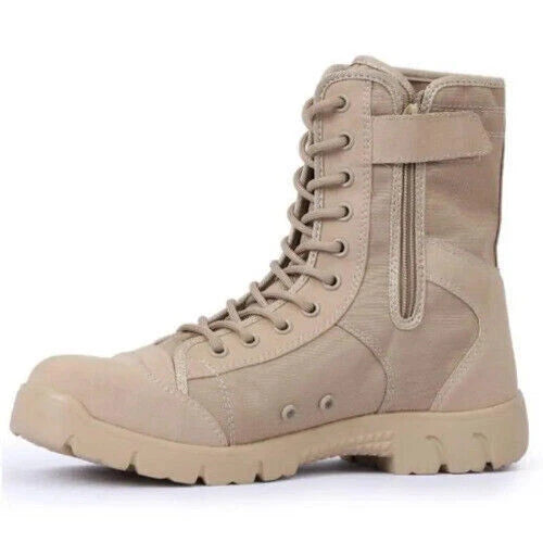 2023 Men's Boots Lace Up Outdoor Shoes Camo Tactical Boots HOT 07FC0E-D4 - KOEEK