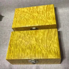 Golden Nanmu Jewelry Box 15×9×6cm Luxury Solid Wood Jewelry Storage Box GIFT 07FC0E-D4 - KOEEK