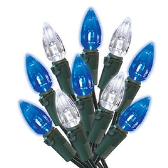 (3) ea Holiday  47704-88A 70 Count Cool White & Blue C3 LED Christmas Light Sets 07FC0E-D4 - KOEEK
