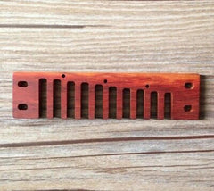 Waterproof Sandalwood Harmonica Comb for Hohner MB a 1896 / MBD / MBC 07FC0E-D4 - KOEEK