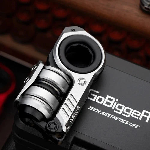 EDC Aluminum alloy Quick Silver Aurora Push Slider Multi-functional Toys Gifts 07FC0E-D4 - KOEEK