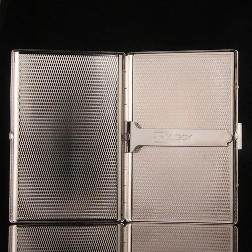 Hot EDC Ultra Thin & Long Cigarette Box Stainless Steel Can Hold 10PCs 07FC0E-D4 - KOEEK