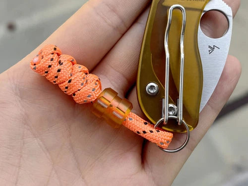 Ultem PEI Bead EDC Beads Parachute Cord Bead Knife Bead Pendant Lanyard DIY Bead 07FC0E-D4 - KOEEK